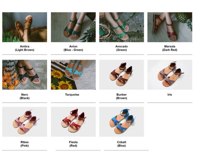 グリーンサンダル、サマーレザーサンダル、レディースサンダル