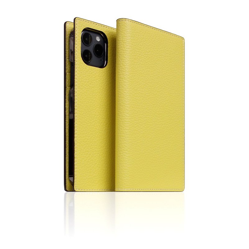 SLG Design D8 NEON Full Grain Leather Diary Case for iPhone 12 mini - Phone Cases - Genuine Leather Multicolor
