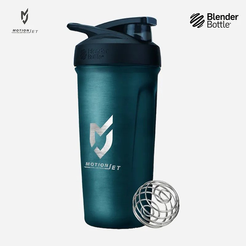 MJC & Blender Bottle 不鏽鋼聯名水壺 24 oz -波映叢林 (綠) - 保溫瓶/保溫杯 - 不鏽鋼 綠色