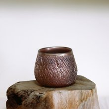 盃台にりん茶碗セット　木製品　九谷陶勝造　D472A-faoq Local Kiln - Japanese Tea Mart Rikyu