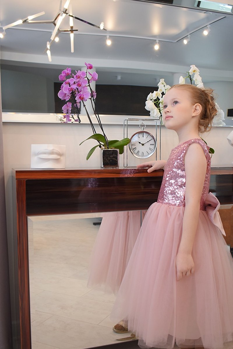 A fluffy girl dress for wedding, birthday, concerts Customized Gift - Kids' Dresses - Other Materials Multicolor