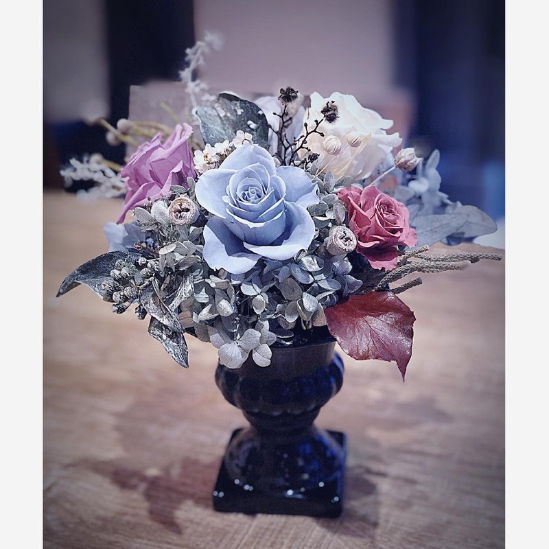 French table flowers without withered flowers/home delivery is limited to Shuangbei area, cross counties and cities need to be picked up by themselves - Dried Flowers & Bouquets - Other Materials 