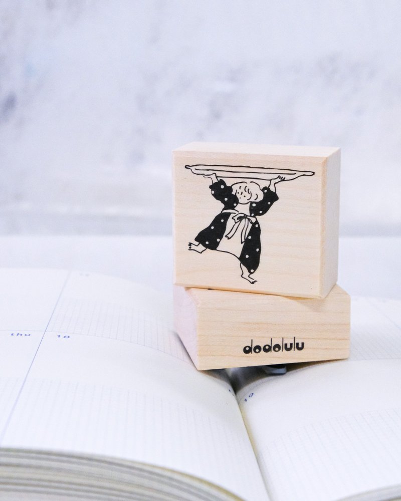 小小心意 木印章 - 印章/印台 - 木頭 