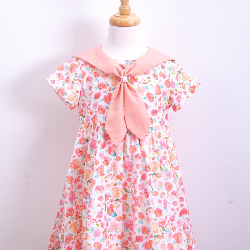 [Children] Classic Sailor Yang – Sonorous Rose - Skirts - Cotton & Hemp Pink