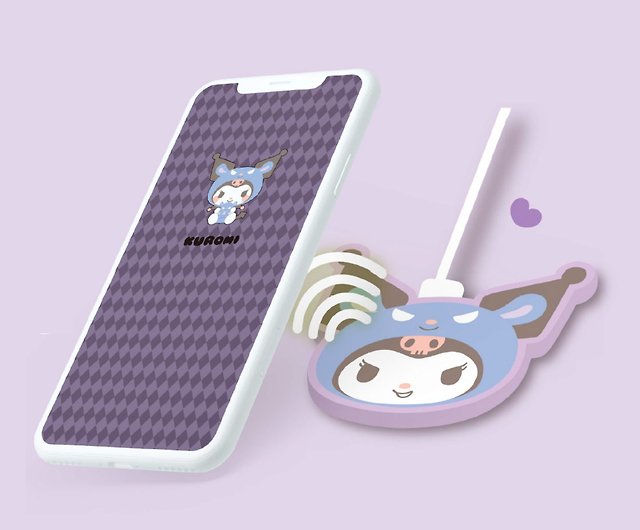 Kuromi x thecoopidea 15W Fast Wireless Charging Pad - Shop thecoopidea  Gadgets - Pinkoi