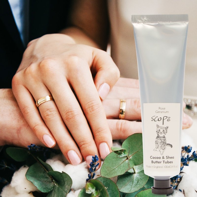 【SCOPē】Rose Geranium Hand Cream-100ml (Expiration date: 2025/4/30) - Nail Care - Concentrate & Extracts 