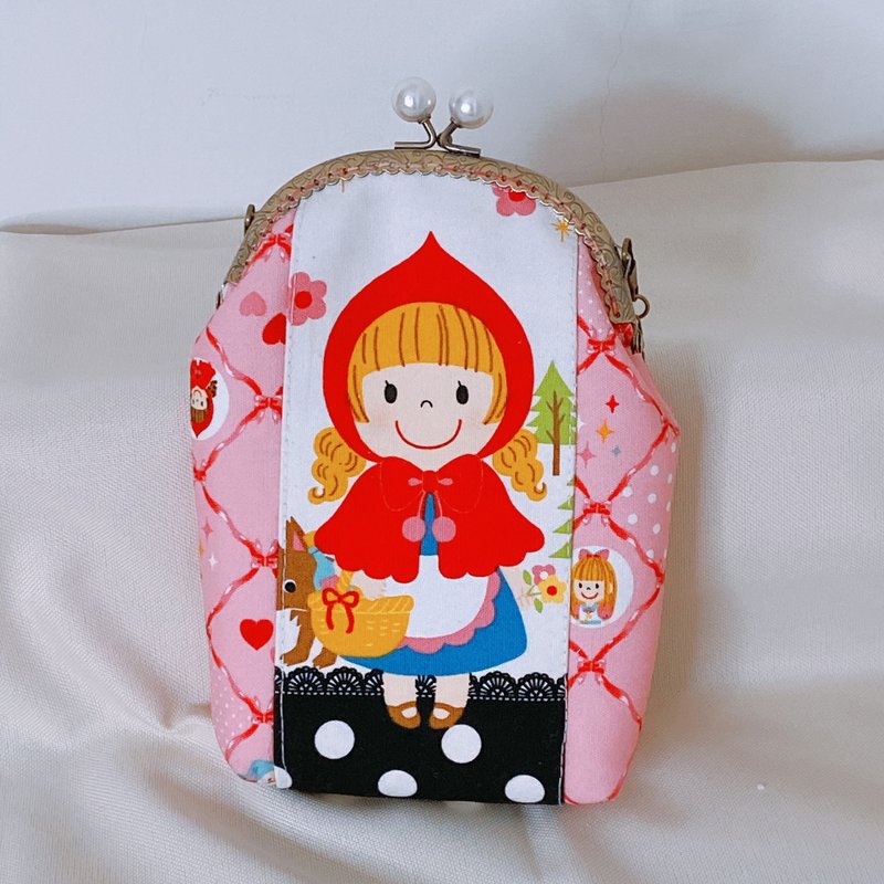 City Fairy Tale Time Gold Bags Crossbody Bags Wallets Exquisite Gifts - กระเป๋าแมสเซนเจอร์ - ผ้าฝ้าย/ผ้าลินิน 