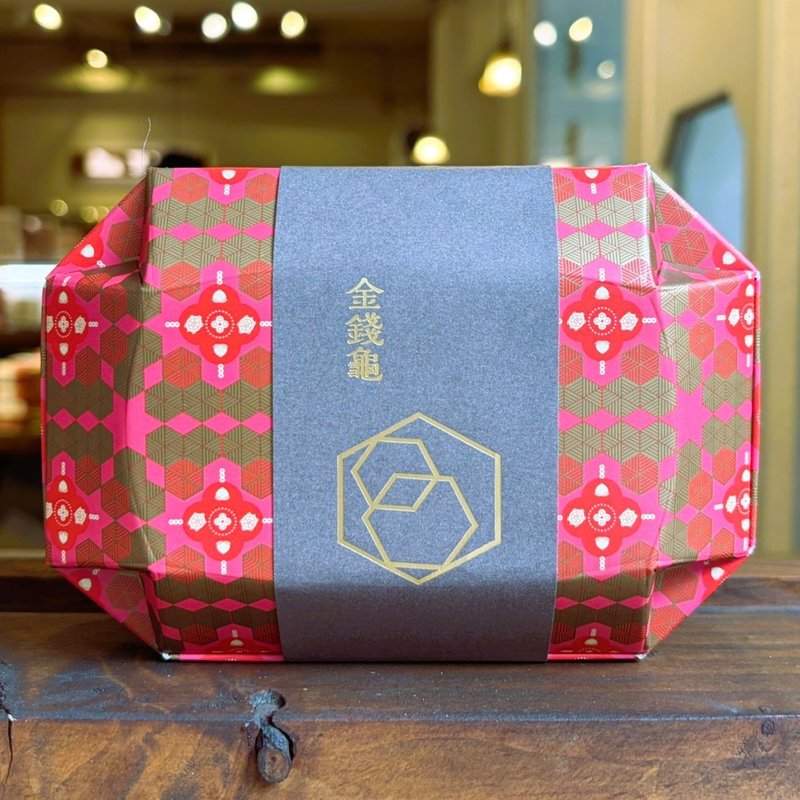 Golden Turtle Treasury | 3 Pieces | LiTingXiang - เค้กและของหวาน - อาหารสด สีทอง