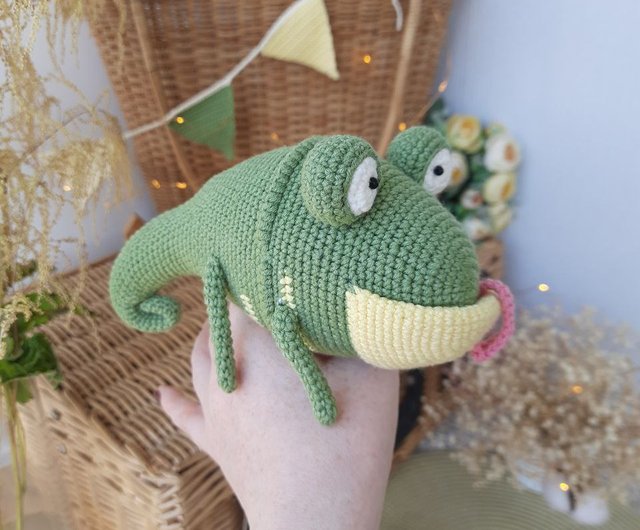 ※専用ページ※トカゲのあみぐるみ デジタル】あみぐるみトカゲのかぎ針編みのパターンと説明書PDF