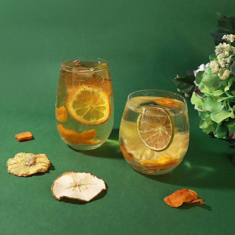 【Fruit Green Market】Beautiful summer flowers, dried fruits and water single entry - Tea - Other Materials 