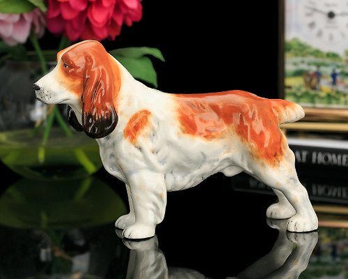 擎上閣裝飾藝術 Royal Doulton世界名犬Cocker Spaniel可卡犬手繪陶瓷狗裝飾工藝