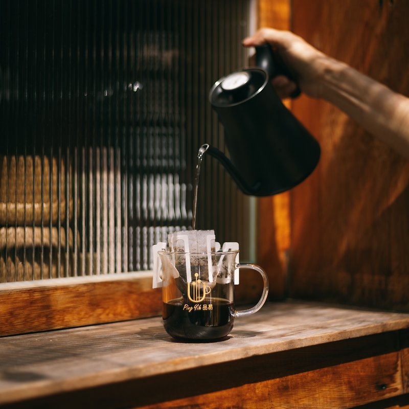 禮物 手工咖啡杯 台灣設計 coffee mug  玻璃馬克杯 - 咖啡杯 - 玻璃 