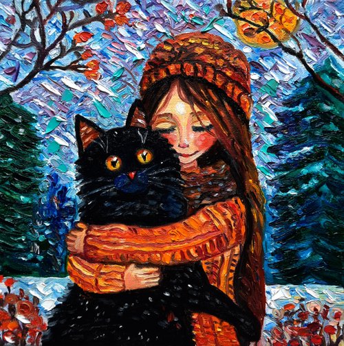 絵画。原画☆キャンバスF20【子猫たちのソファーでの幸せな瞬間に属する】 Amazon.co.jp: (子猫のいる猫)Louis Wainルイス・ウェイン