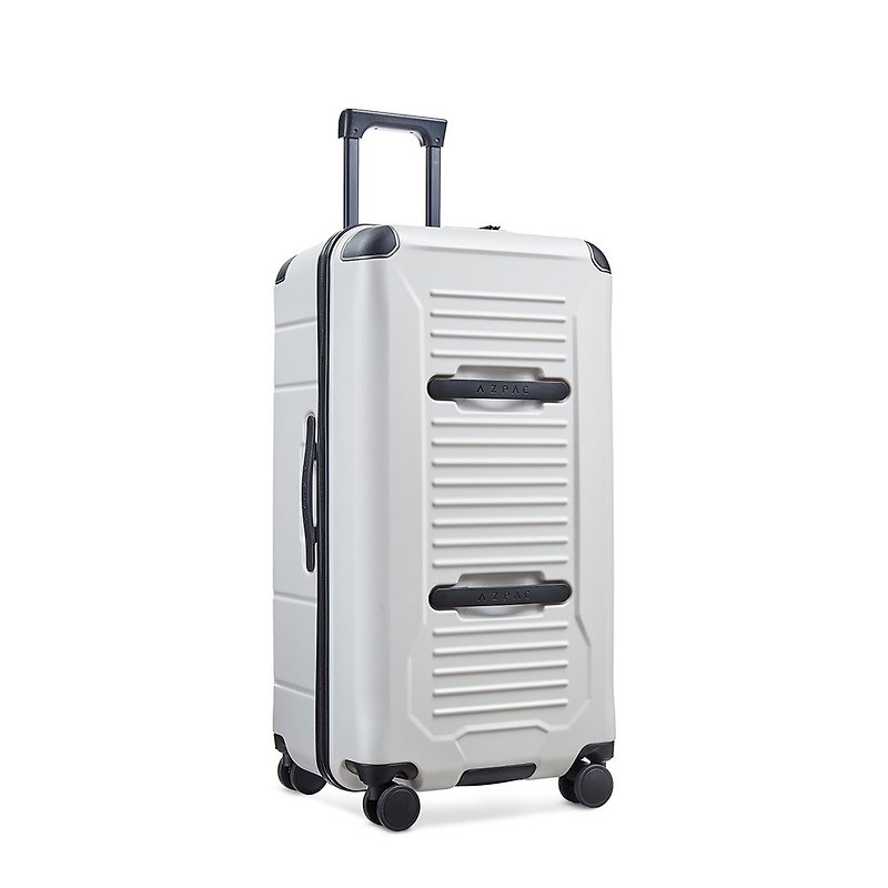 AZPAC | Trucker 2.0 30-inch explosion-proof brake suitcase ivory white - กระเป๋าเดินทาง/ผ้าคลุม - วัสดุอื่นๆ ขาว