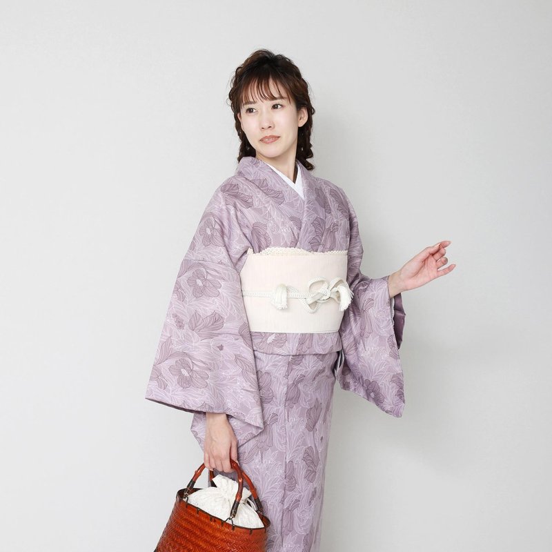 Women's lined kimono, single item, M/L, km-aw30 - อื่นๆ - เส้นใยสังเคราะห์ หลากหลายสี