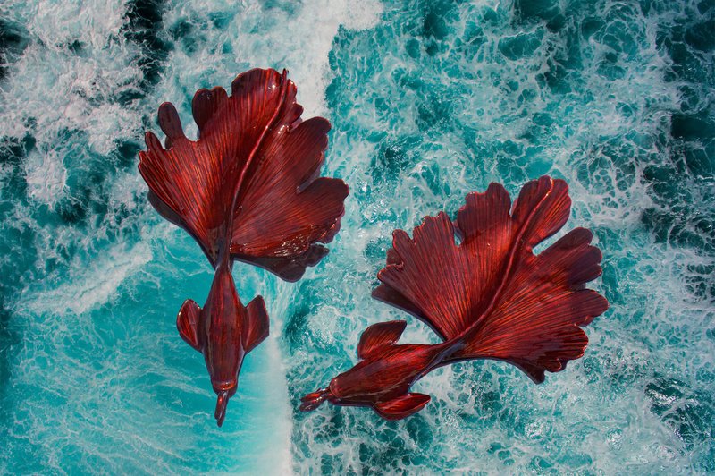 文化幣|台南金工|金魚造型|紅銅|項鍊|吊飾|DIY|手作課程|禮物 - 金工/飾品 - 銅/黃銅 