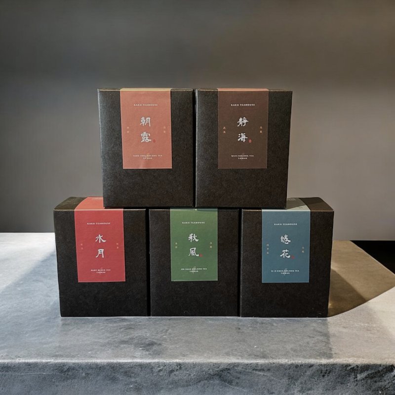 【經典5選】40包綜合茶包 真空鎖味 台灣綜合原葉三角茶包 - 茶葉/茶包/水果茶 - 新鮮食材 多色