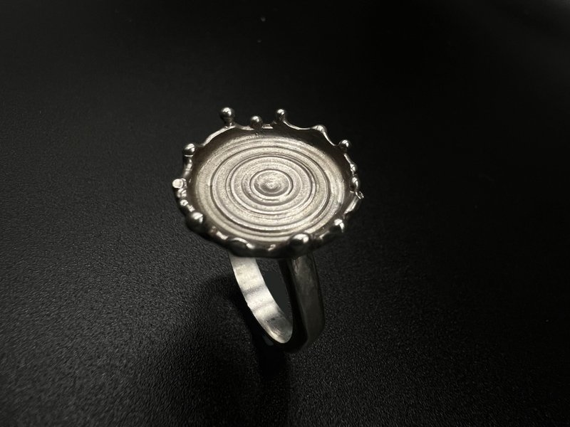 Ripple 1 / 925 silver ring - General Rings - Sterling Silver Silver