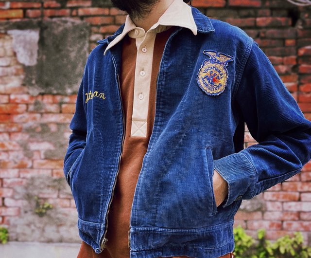 A PRANK DOLLY-Vintage 50's FFA American Farming Team Work Jacket