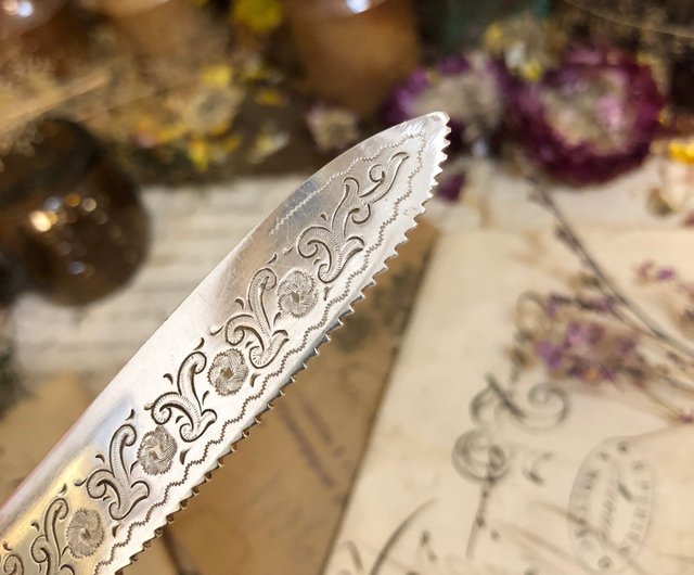 Bone Handle Silver 