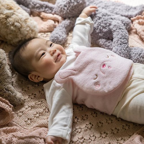 Baby Organics育兒良品 日本妖精の森】嬰兒肚圍 睡眠兔