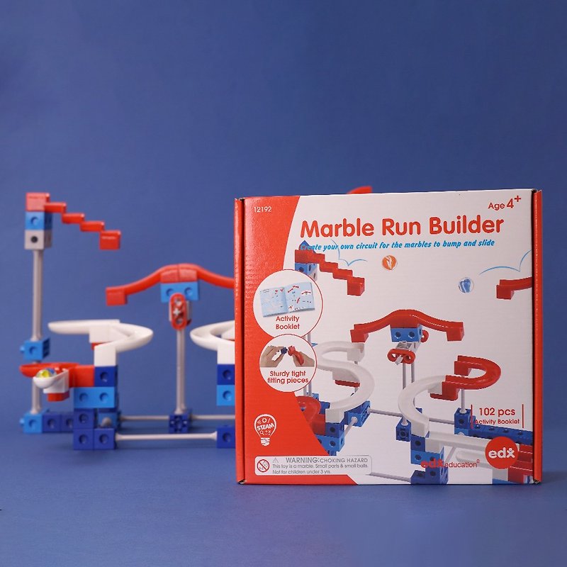 Marble Slide Building Block Set (12192) Birthday Gift New Year Gift Children's Educational Toys - Kids' Toys - Plastic 