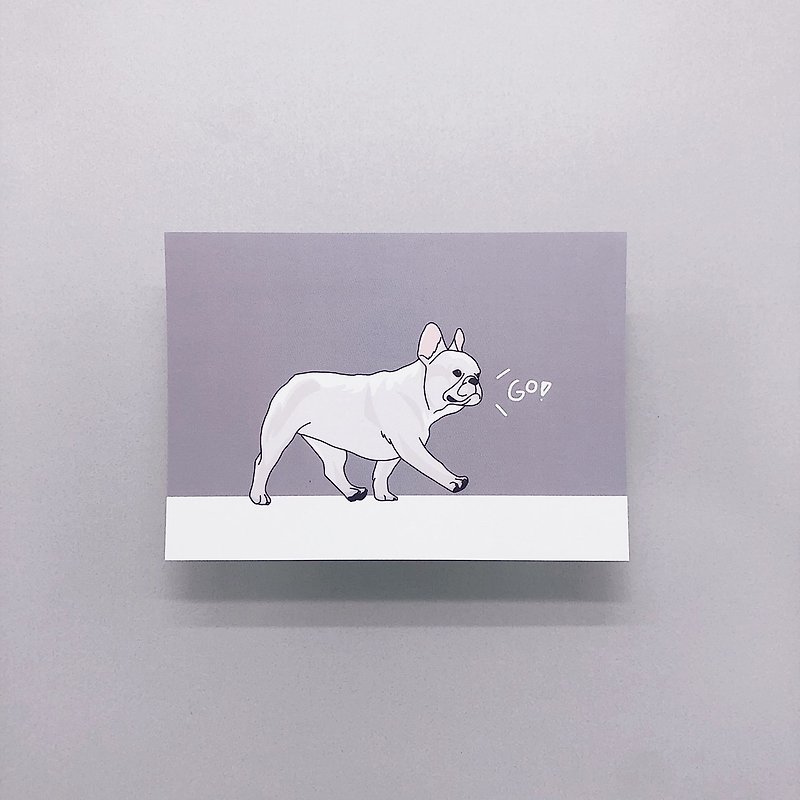 犬の手先-GO！∣ポストカード - カード・はがき - 紙 多色