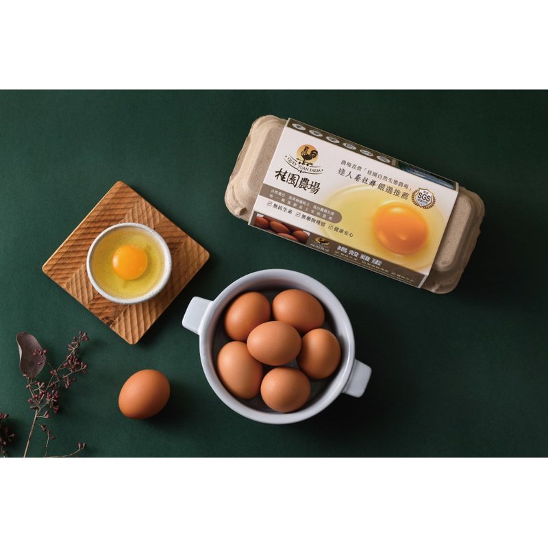 [Guiyuan Farm] Strictly Selected Series-Brown Shell Eggs (4 boxes) - อื่นๆ - วัสดุอื่นๆ 