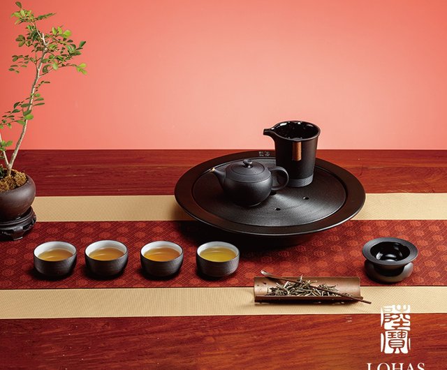 茶器ギフトセット】陸宝（Lohas Pottery） 環宇クラシックティー
