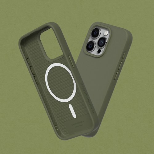 犀牛盾RHINOSHIELD SolidSuit(MagSafe兼容)超強磁吸手機殼/海藻綠-for iPhone 系列