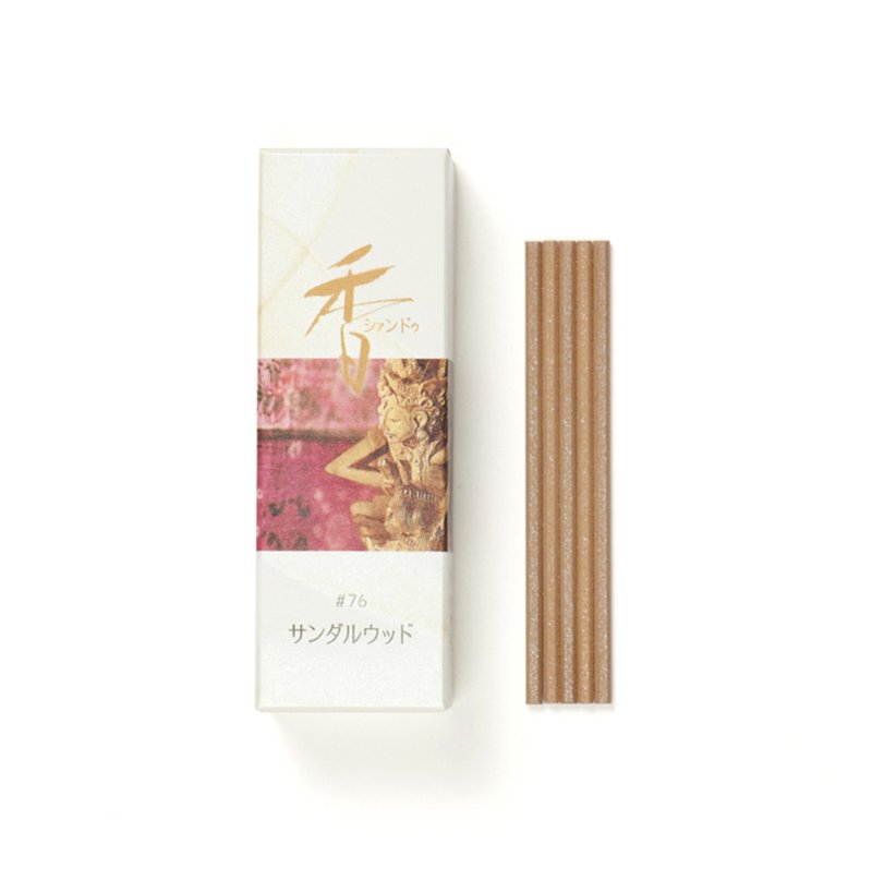 Sandalwood incense [Japan Song Rongtang Xiang Do Incense Series] - น้ำหอม - สารสกัดไม้ก๊อก สีนำ้ตาล