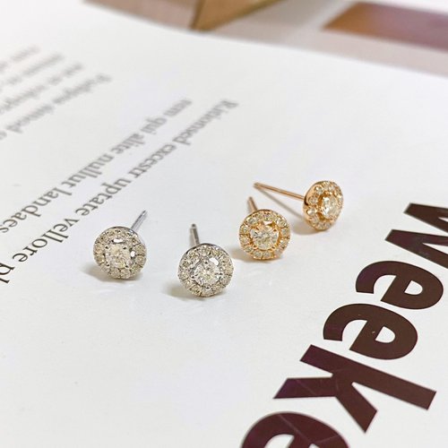 Hygge Adorn 14K | 奢華花圈 耳環