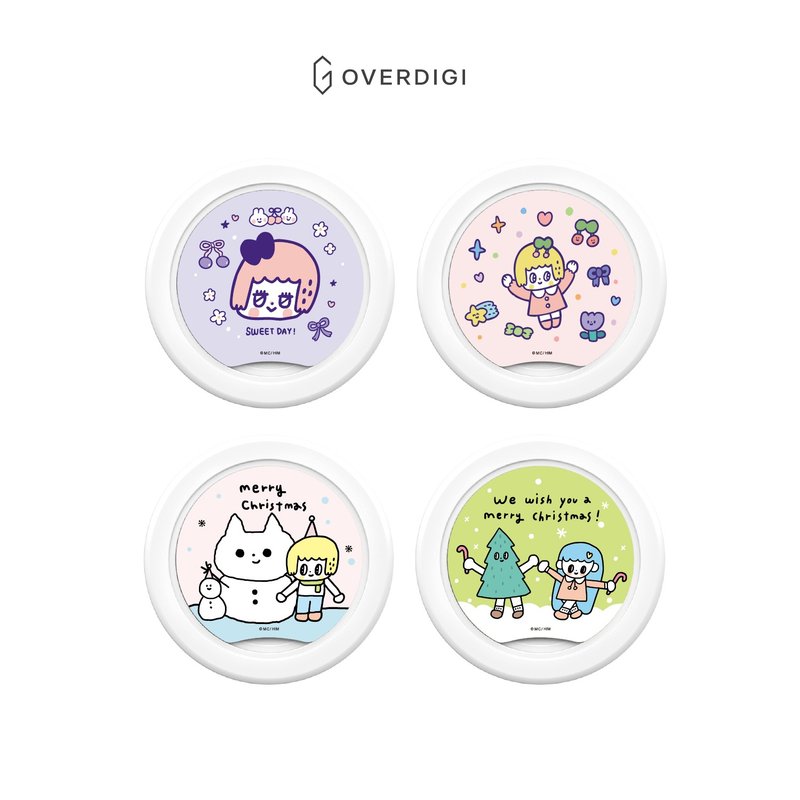 OVERDIGI x MORITA 森田聯名款_雙磁吸輕薄手機支架 - 手機/平板支架 - 塑膠 