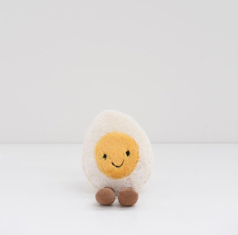 Amuseable Happy Boiled Egg 趣味水煮蛋 - 公仔/玩偶 - 聚酯纖維 白色