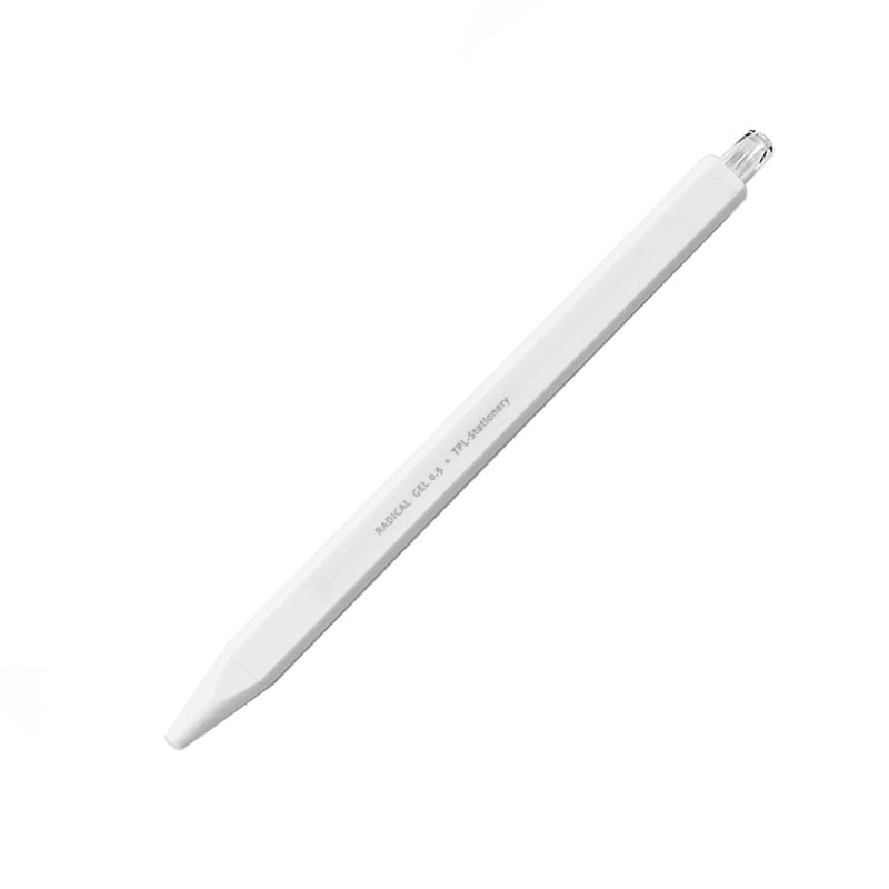 TPL 膠墨筆_白桿 0.5mm - 其他書寫用具 - 塑膠 白色