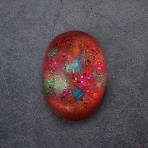 Pavo Jewelry & Art 【5%營收支持性別平權】藝術寶石皂 十月誕生石 共生系列-碧璽 To