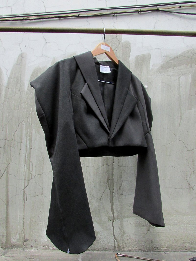[12:21] Time Reorganization Limited Edition Zero Waste Tailored Design Style Suit Jacket