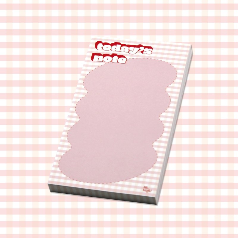 today note Memo Pad - Sticky Notes & Notepads - Paper Pink