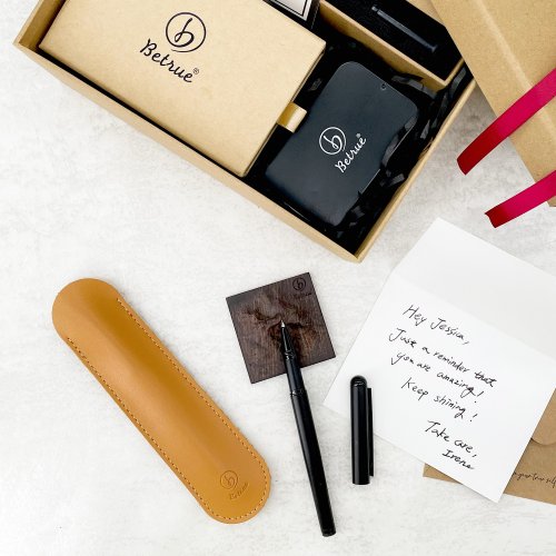Be True Pen 【客製化畢業禮物】贈刻字 品初 鋼筆鋼珠筆二合一禮盒送皮套