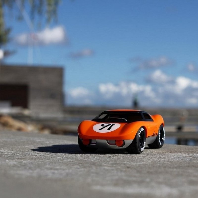 Playforever KEN耐力賽車 (米白綠) - 擺飾/家飾品 - 塑膠 