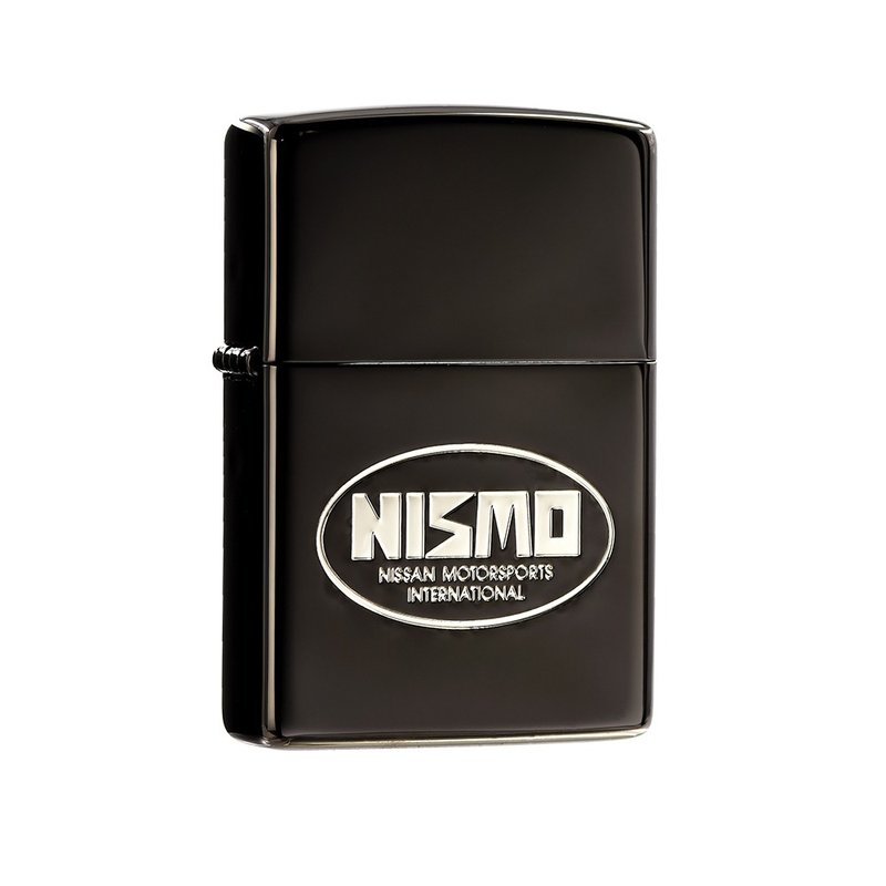 【ZIPPO官方旗艦店】NISMO聯名(黑冰)防風打火機 ZA-5-207A - 其他 - 銅/黃銅 黑色