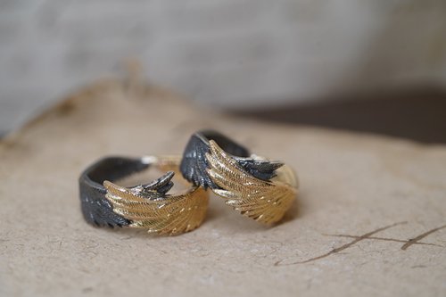 794729metalwork St. Michael天使翅膀戒指 (價錢為單件售價)