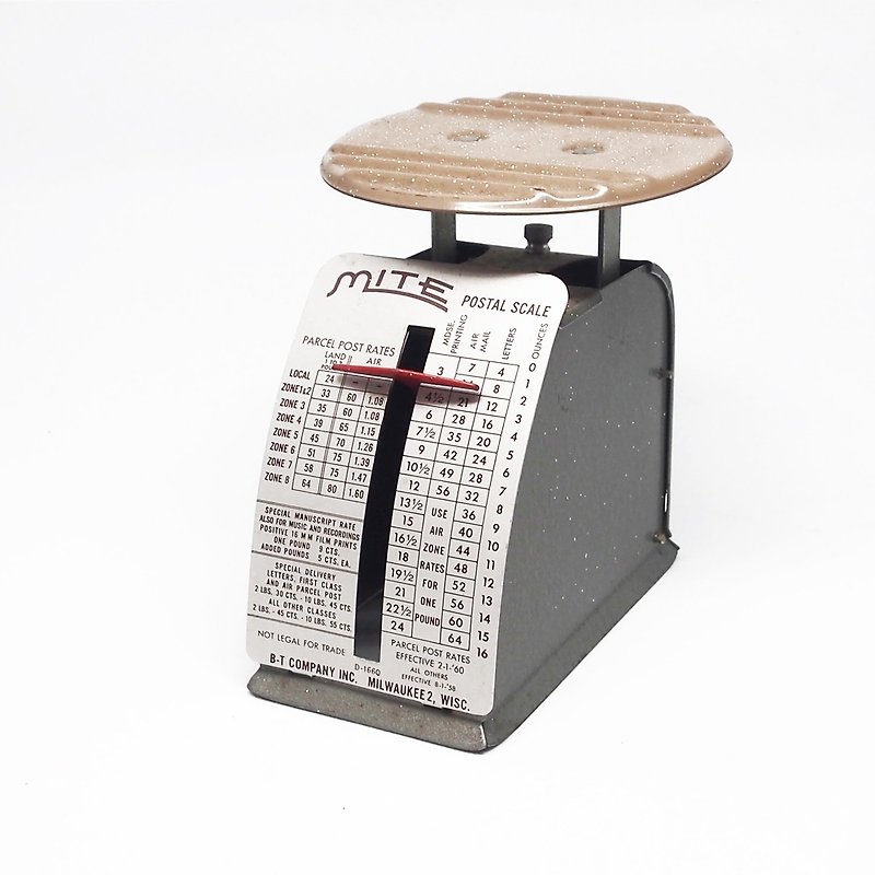1970 MITE US Postal scales - Other - Plastic 