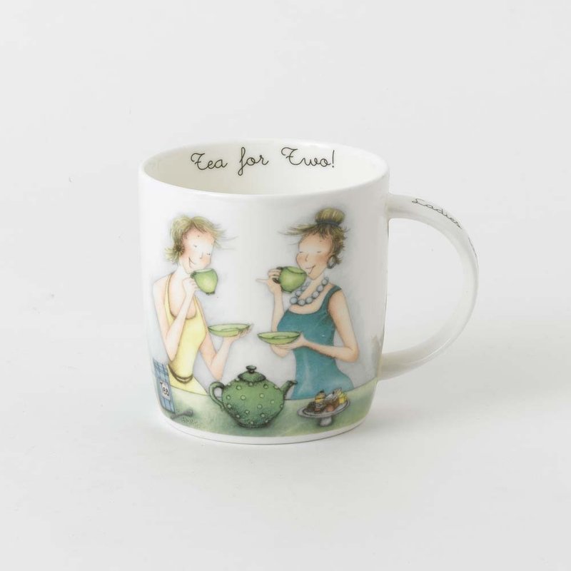 英國 RK | 姐妹淘380ml骨瓷杯雙人茶A - 其他杯子 - 瓷 