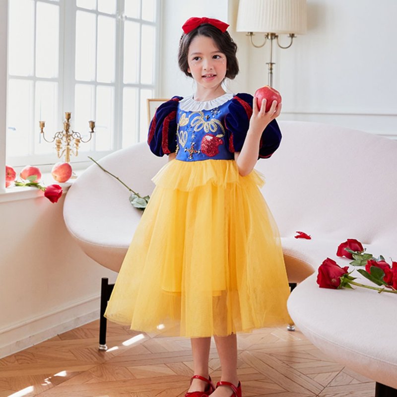 Snow White Dress - 男/女童禮服 - 其他材質 