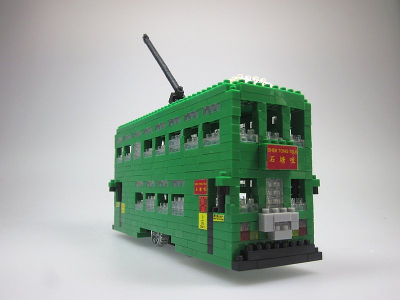 Hong Kong Tramways - Miniature Building Blocks - บอร์ดเกม - พลาสติก 