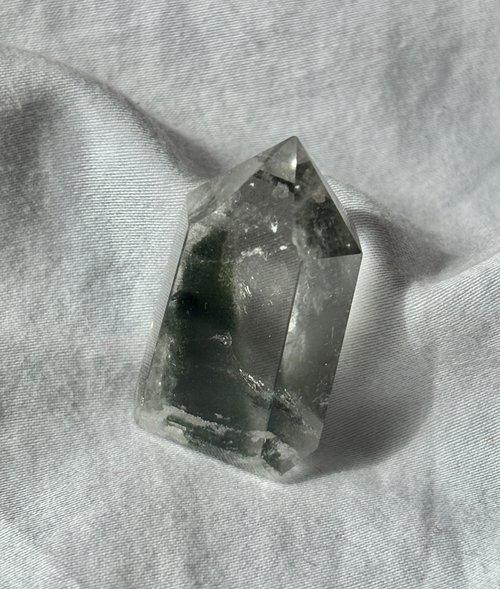 Could9Crystal 四季幽靈 綠幽靈 幽靈山 彩虹水晶 全包隨型 手把玩 天然原石