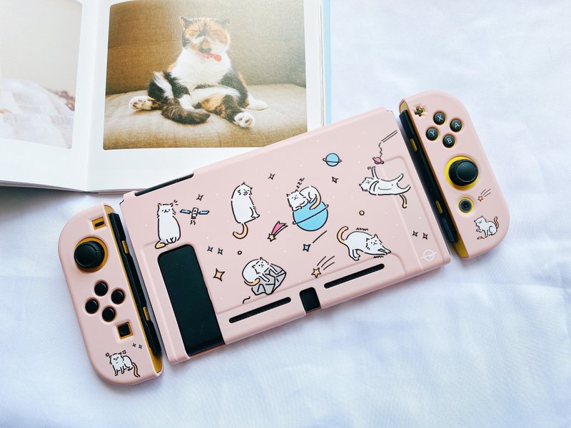 キャットスターピープルデイリーSWITCHケース - ガジェット - プラスチック ピンク