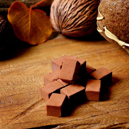 巧克力雲莊 巧克力雲莊-經典85%生巧克力 (35入)(白色情人節禮物)