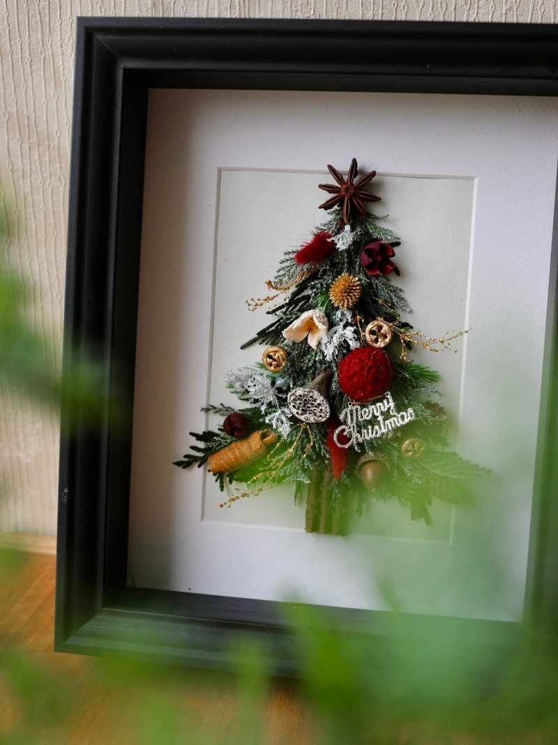 Everlasting cedar Christmas tree photo frame - Items for Display - Plants & Flowers 